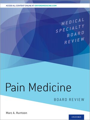 cover image of Pain Medicine Board Review